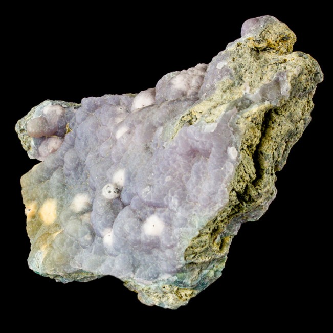 5.8" Purple SMITHSONITE w/Pink Spots Smooth Botryoidal Hemispheres MEX for sale