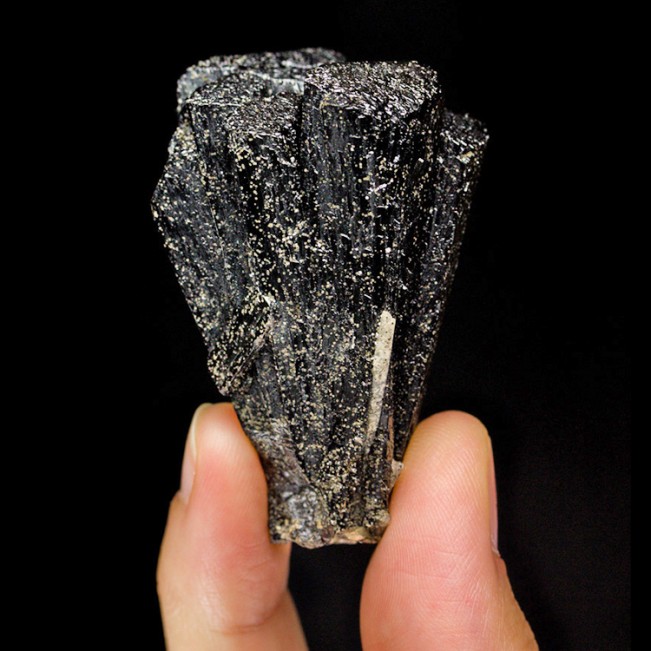 2.1" GleamingBlack ILVAITE Multi-Terminated VerySharp Crystals Mongolia for sale