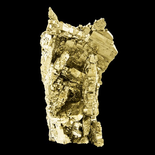 2.8" Brilliant Shiny Brassy PYRITE Pseudo Mar...