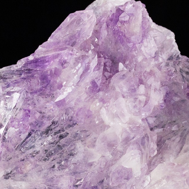 5.2" Gem LavendarPurple AMETHYST FLOWER Shiny Radiating Crystals Brazil for sale