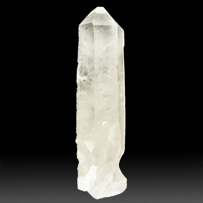 10.4" Very Long WaterClear QUARTZ Crystal with Dual Terminations Brazil for sale