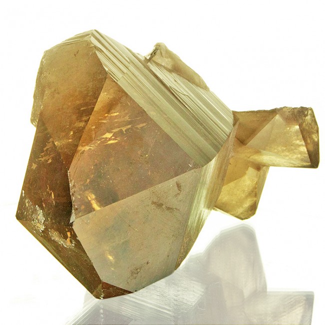 10.8" Sharp Gemmy Smoky CITRINE QUARTZ Large Terminated Crystal Brazil for sale