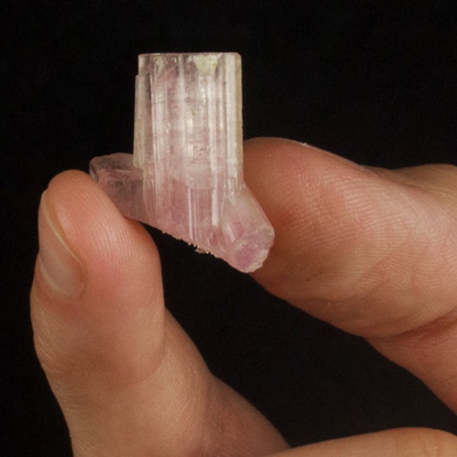 .9" 30ct Lustrous Terminated Rosy Pink TOURMALINE Crystal Afghanistan for sale