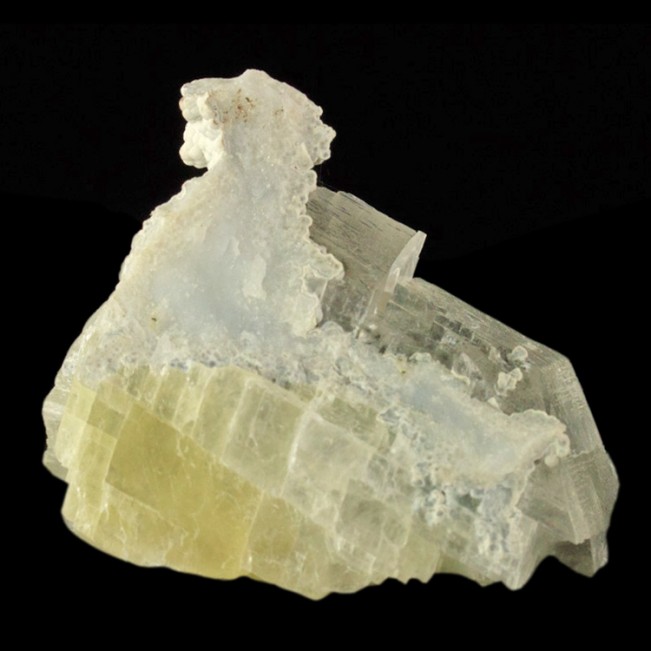 2.1" Silver Gray Hairy MILLERITE Needle Crystals on Calcite Ollie Iowa for sale