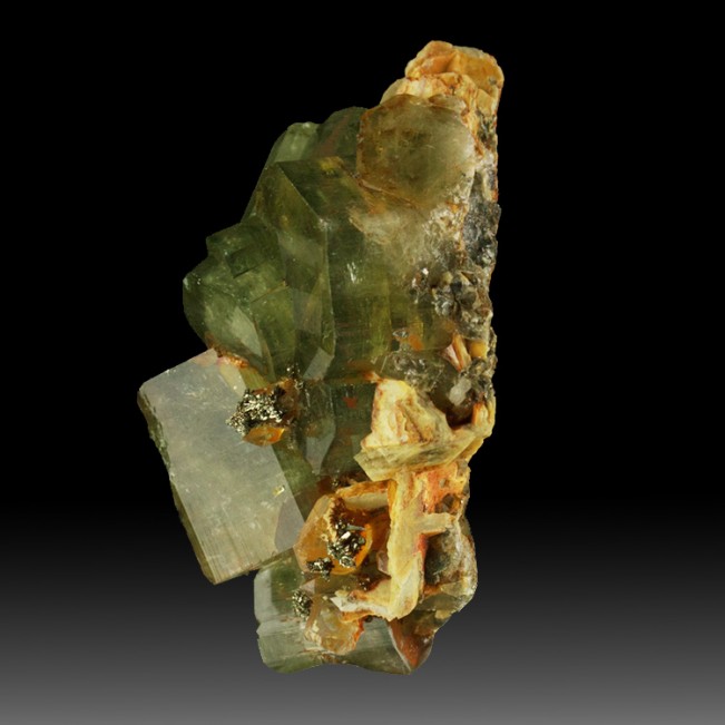 2.1" Group Gemmy BlueGreen FLUOR-APATITE Crystals Panasquiera, Portugal for sale