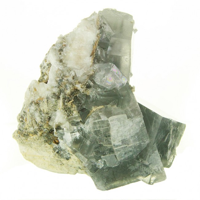 3.5" SharpTransparent Phantom DOLOMITE Crystals on Matrix Navarra Spain for sale