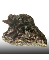 3.2" Sharp Gemmy Wedge-Shaped Root Beer Brown...