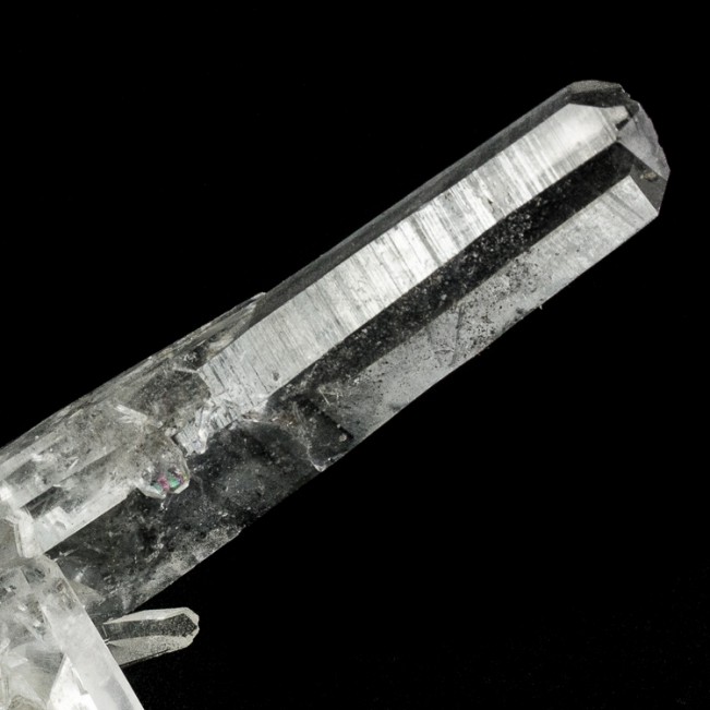 4.2" Gem Clear CrissCross TIBETAN QUARTZ DblTermnatd Crystals Himalayas for sale