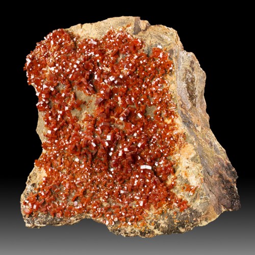 7" Museum Vivid Red VANADANITE Glossy Sharp G...