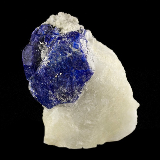 1.4" Navy Blue LAZURITE LAPIS LAZULI Sharp Crystals to .8" Afghanistan for sale