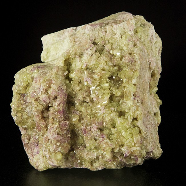 3.7" Green VESUVIANITE +Purple MANGANOVESUVIANITE Gemmy Crystals Quebec for sale