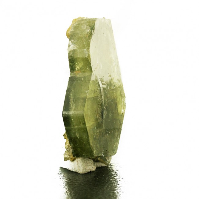 1.7" Gemmy LightGreen FLUORAPATITE WetLook Crystal Panasquiera Portugal for sale