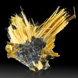 1.1" Golden RUTILE Needles Shooting from HEMA...