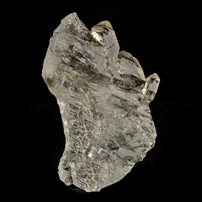 1.7" VeryThin "Potato Chip" TABULAR QUARTZ CRYSTAL DblTerminated Brazil for sale