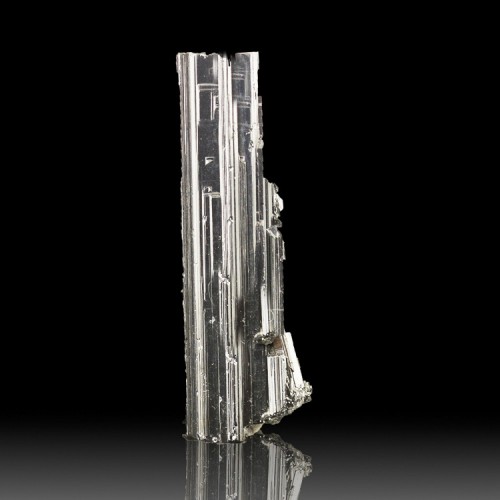 1.1" Flashy Metallic Silver BOURNONITE Crysta...