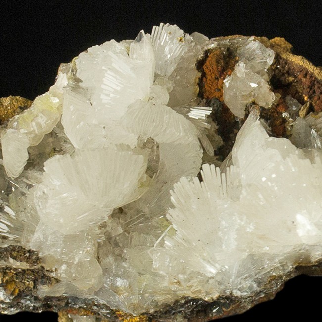 6.1" Clear Sharp Radiating Flower Crystals of HEMIMORPHITE Mina Ojuela for sale