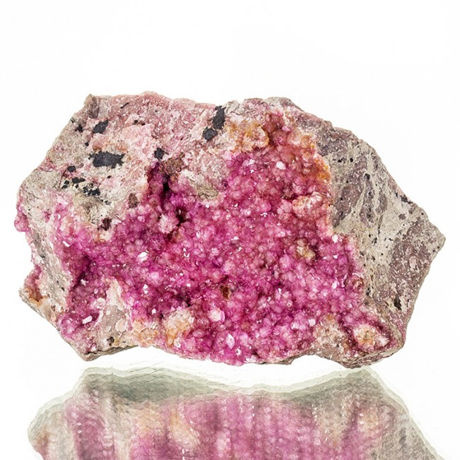 2.9" Hot Magenta Pink COBALTOAN CALCITE Gem Crystals No Damage Morocco for sale