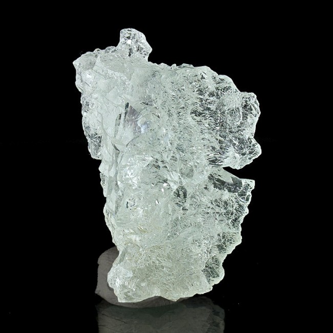 1.7" 110ct Intricate Etched AQUAMARINE Crystal Very Sculpted 3-D Brazil for sale