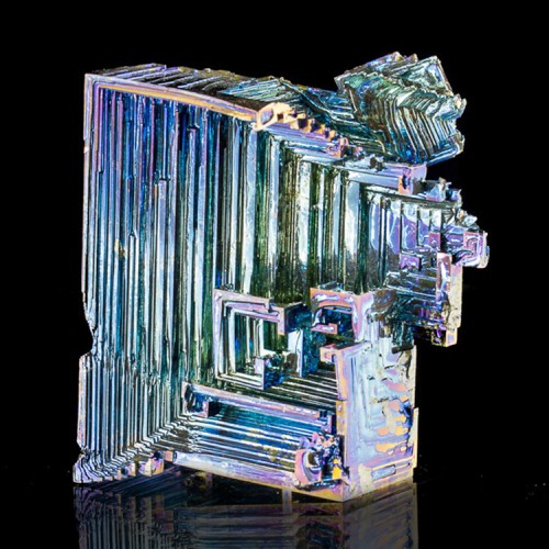 2.4" Stadium Stair Steps BISMUTH Crystal Irid...