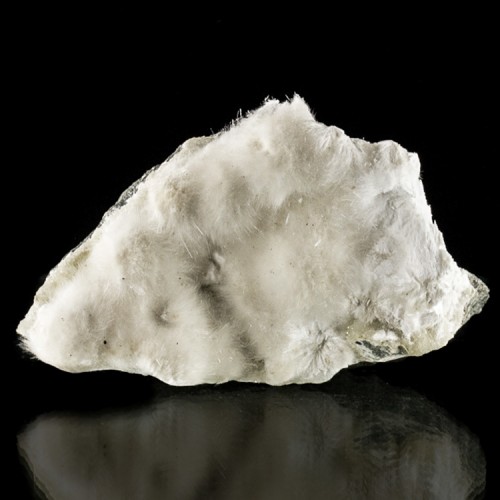 3.2" Puff Ball OKENITE White Radiating Acicul...