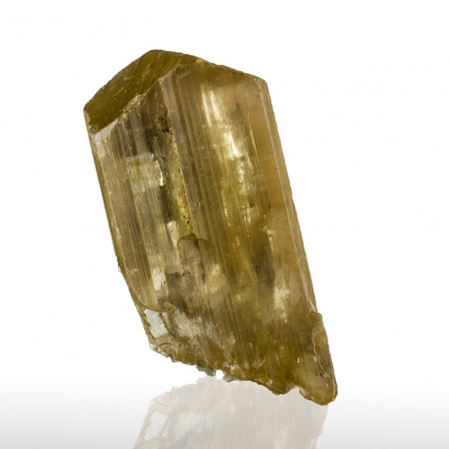 1.2" 45.7ct Clear Yellow Gold Terminated Gem SCAPOLITE Crystal Tanzania for sale