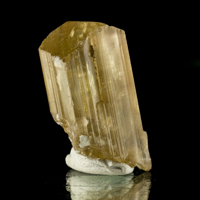 1.2" 45.7ct Clear Yellow Gold Terminated Gem SCAPOLITE Crystal Tanzania for sale
