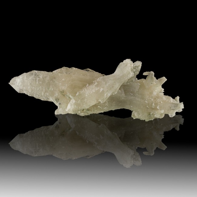 4.5" Fine Clear/Translucent SPIRIT QUARTZ Crystal Cluster Mongolia for sale