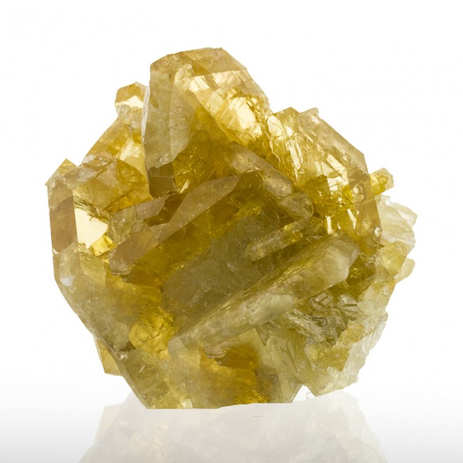2.6" Meikle Mine GOLDEN BARITE Pristine Gemmy Wet-Look Crystals Nevada for sale
