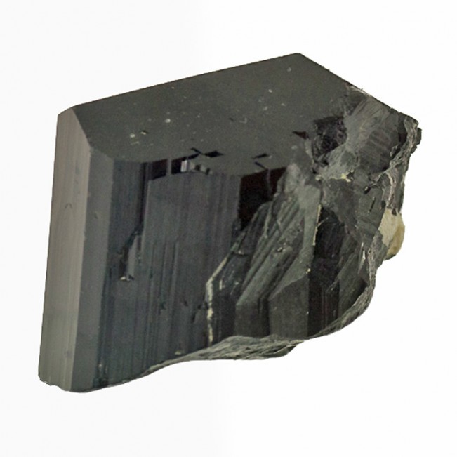 2.1" Flashy Black SCHORL TOURMALINE Crystal 3-Sided Termination Namibia for sale