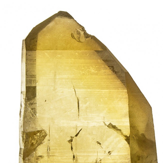 5.6" Sharp Gemmy Golden CITRINE QUARTZ Japan Law Twin Crystal Zambia for sale