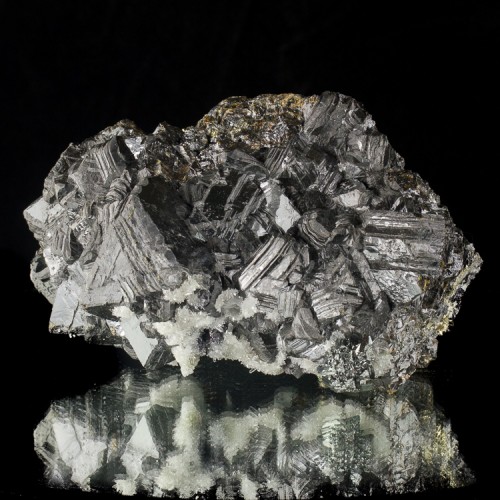 7" Lustrous Black SPHALERITE Crystals to 2.4&...