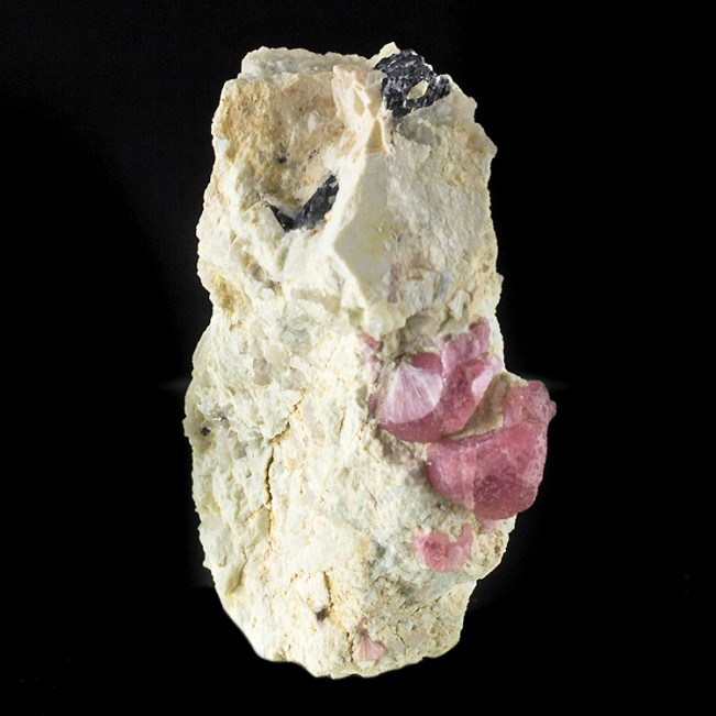 3.4" Gemmy Magenta Red MUSHROOM TOURMALINE Crystal Group on Matrix Burma for sale