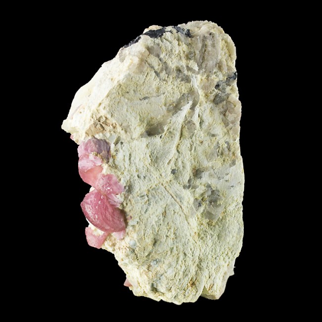 3.4" Gemmy Magenta Red MUSHROOM TOURMALINE Crystal Group on Matrix Burma for sale