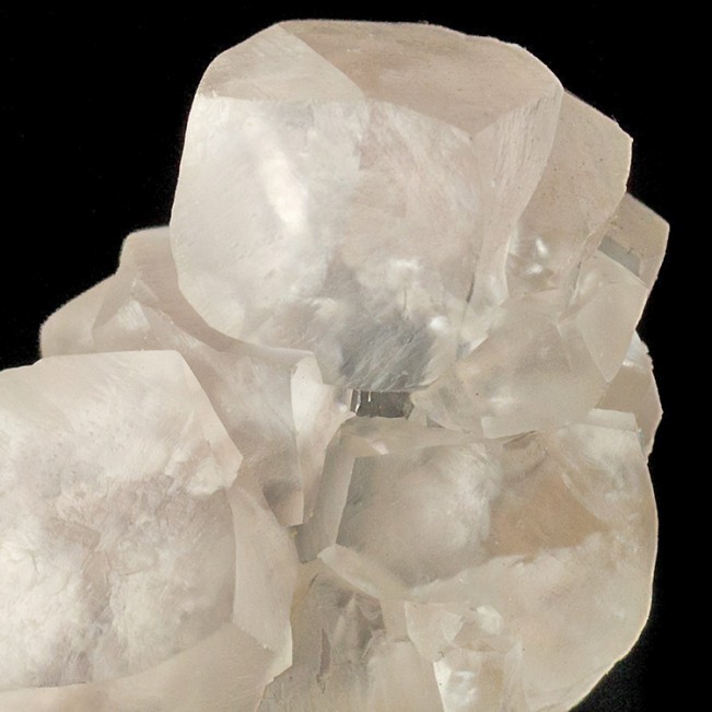 1.6" TSUMEB Sharp Gemmy Translucent SMITHSONITE Crystals to .8"on Matrix Namibia