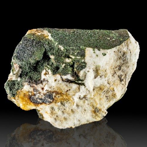 3.7" Green LIBETHENITE Pseudo-Octahedral Crys...