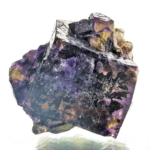 2.6" Classic Yellow&Purple FLUORITE Sharp...