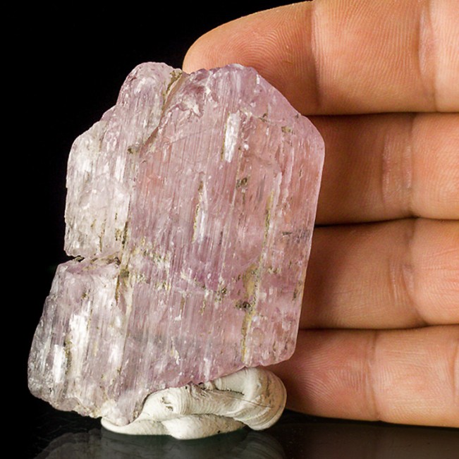 2.8" 506ct Lavender Pink KUNZITE Double Terminated Gem Crystal Pakistan for sale