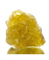 5.5" Sunny Yellow Gem FLUORITE Glassy Crystal...