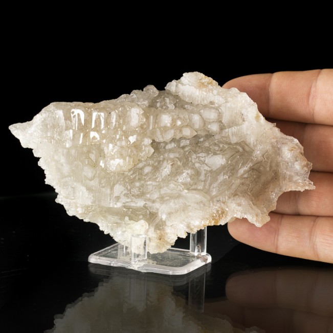 5.7" Flashing Jewel-Like ELESTIAL SMOKY QUARTZ Jacare Crystals Brazil for sale