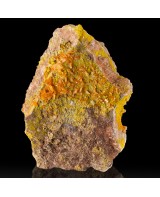 3.3" Orange WULFENITE Crystals to 3mm on Gree...