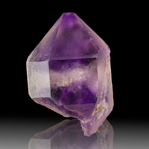 1.4" PHANTOM AMETHYST Crystal w/Hourglass Sha...