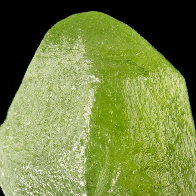 0.8" 26.8ct PERIDOT Terminated Crystal Asparagus Green Color Pakistan for sale