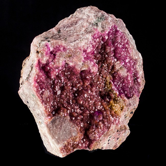4.2" Outrageously Vivid Magenta Pink COBALTOAN CALCITE Crystals Morocco for sale