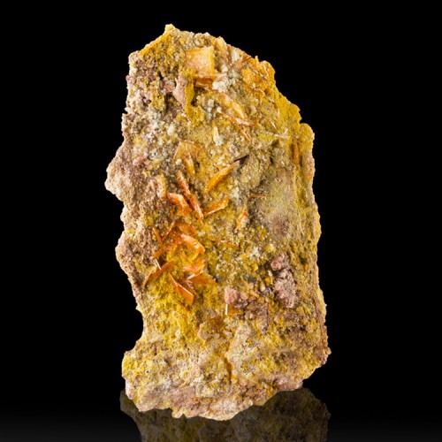 3.2" Brilliant Hi-Intensity Orange WULFENITE ...