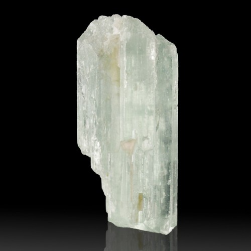 1.7" 97ct Gemmy Mint Green HIDDENITE Terminat...