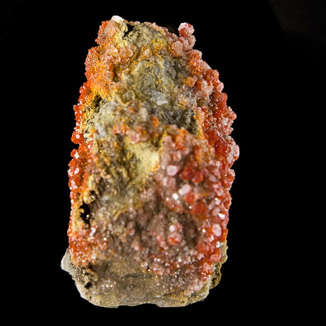 2.1" Brilliant Lustrous Sparkling Red VANADANITE Crystals Geronimo M AZ for sale