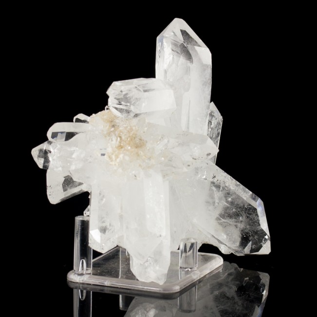 4.8" FADEN QUARTZ w/White Line Double Terminated Gem Crystals Pakistan for sale