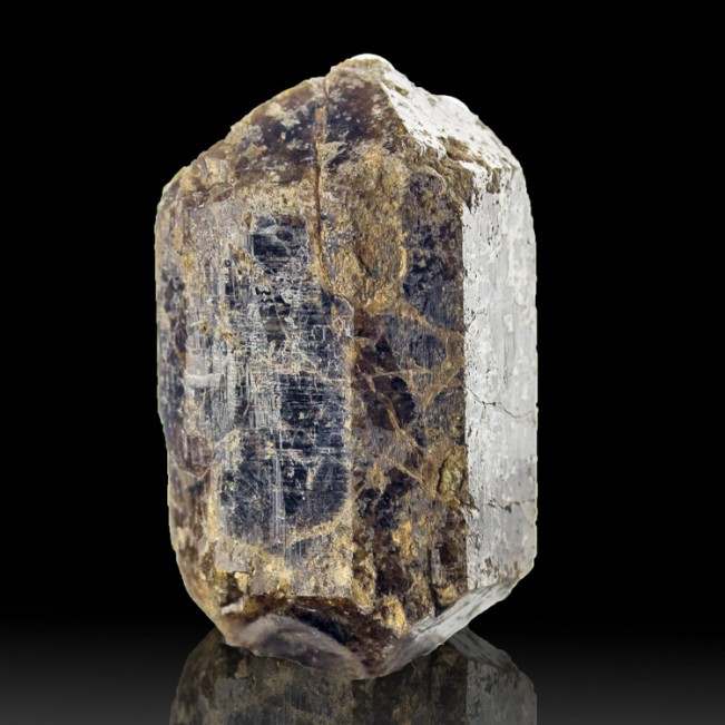 1.9" Dark Chocolate VESUVIANITE Lustrous Dbl Terminated Crystal Morocco for sale
