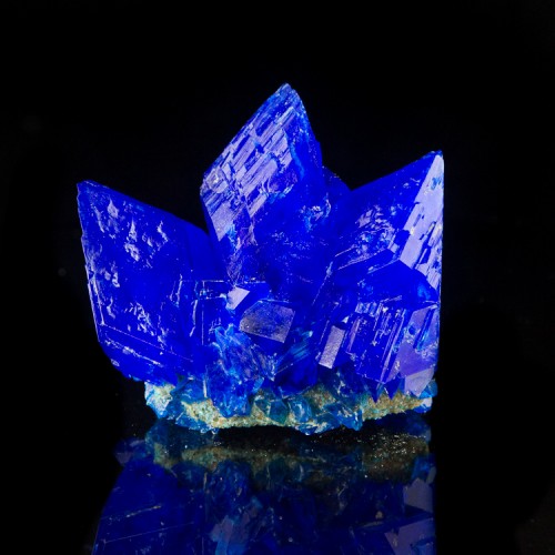 3.2" Shiny Sharp Electric Blue CHALCANTHITE C...