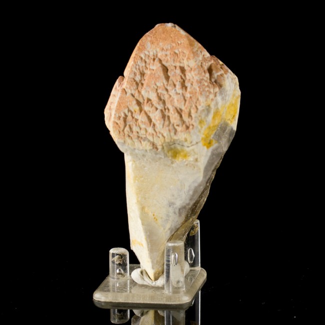 4.3" SCEPTERED QUARTZ Crystal Chubby Tan Head w/Hoppered Faces Brazil for sale